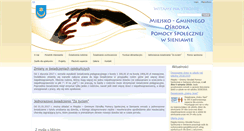 Desktop Screenshot of mgops.sieniawa.pl
